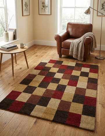 4' x 5' 9 Hand Knotted Modern Ziegler Oriental Rug