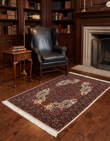 2' 11 x 4' 8 Isfahan Rug