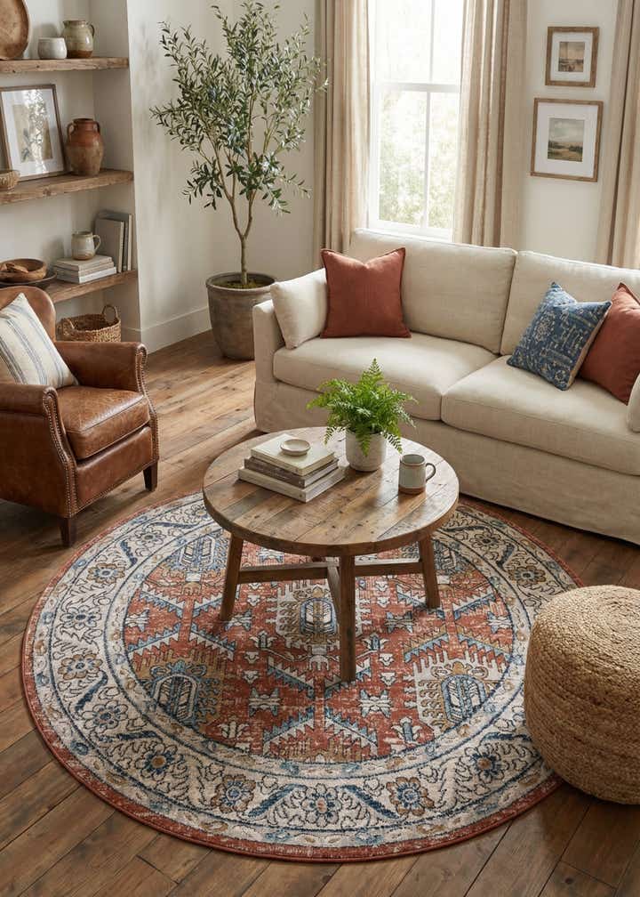 6' x 6' Nyla Round Rug