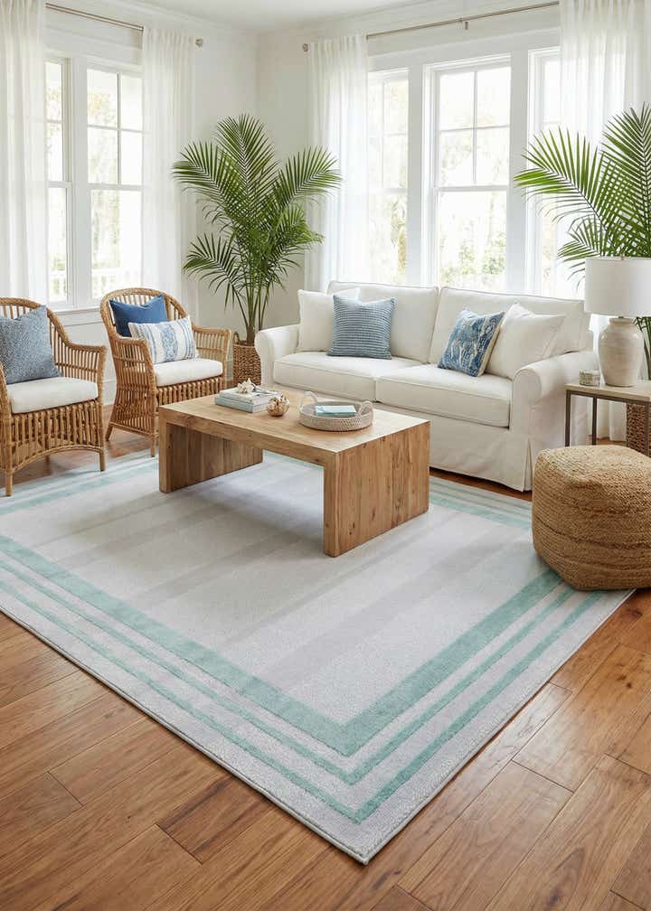 9' x 12' Easy-Clean Aruba Indoor / Outdoor Rug