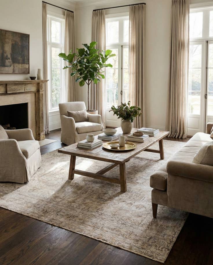 Detail image of 9' 3 x 12' 6 Hand Knotted Ultra Vintage Persian Wool Rug