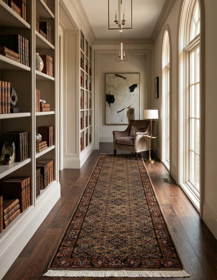 Detail image of  2' 9 x 13' Feraghan Runner Rug