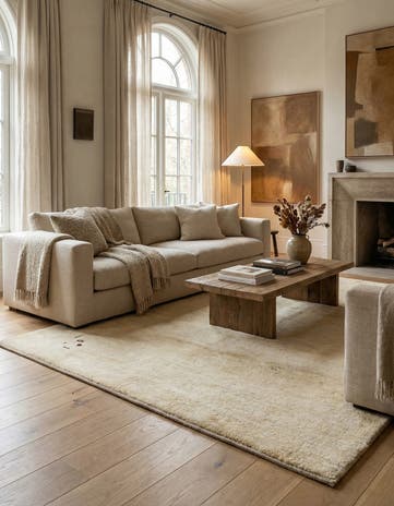 5' 1 x 6' 4 Gabbeh Shouli Wool Rug