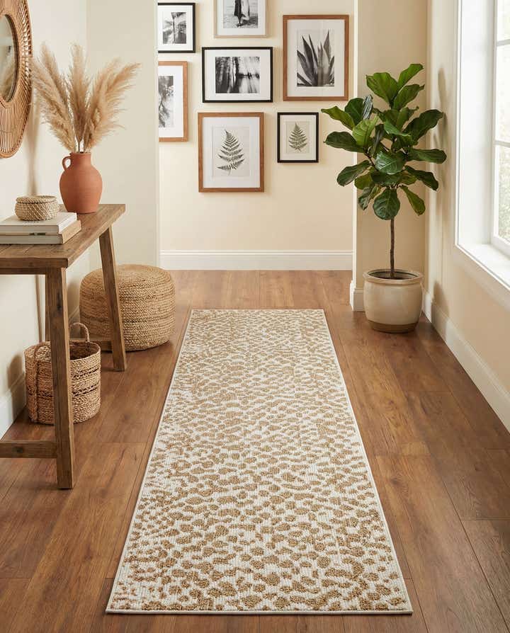 2' x 8' Easy-Clean Safari Indoor / Outdoor Runner Rug