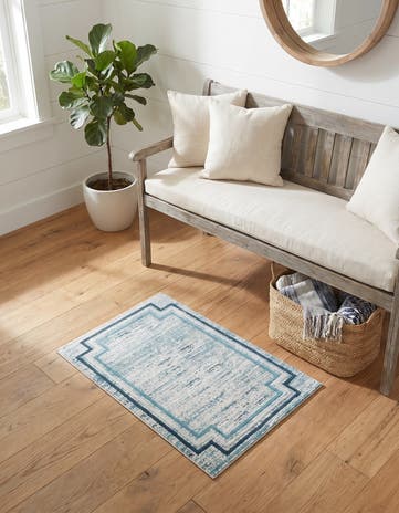Blue Oasis Rug