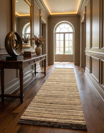 2' 6 x 9' 11 Juma Wool Runner Rug