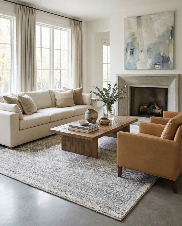 8' 2 x 10' Hand Knotted Darya Wool Rug