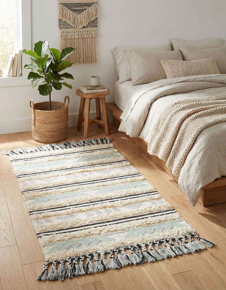 3' 3 x 5' 1 Hand Woven Arizona Wool Rug