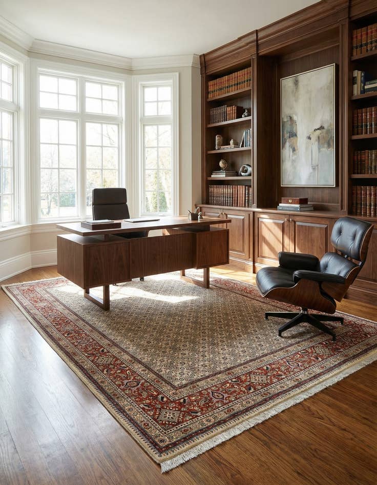 Detail image of 6' 7 x 9' 3 Mood Rug