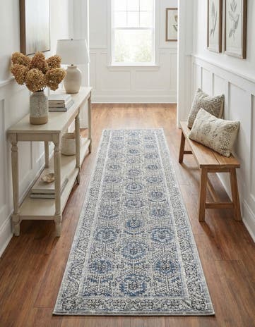 Gray Nyla Runner Rug