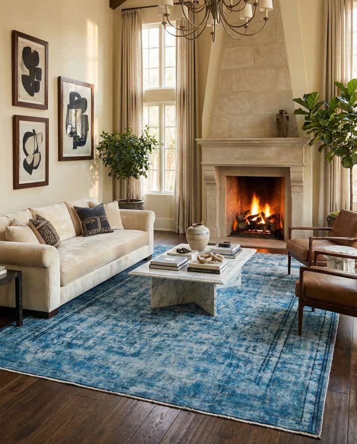 10' 1 x 13' 1 Hand Knotted Ultra Vintage Persian Wool Rug