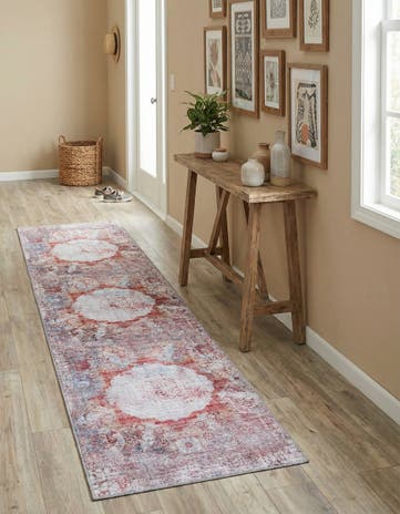 2' 7 x 10' Washable Yara Runner Rug