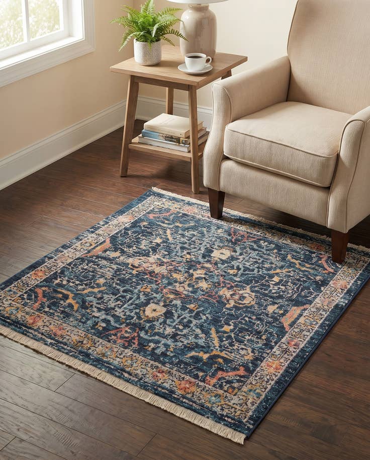 Detail image of 3' 3 x 3' 3 Lola Square Rug