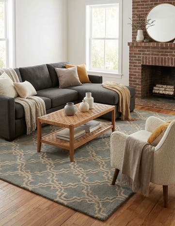 5' x 8' Luna Wool Rug