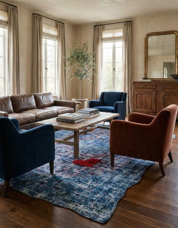 7' 6 x 11' 2 Hand Knotted Ultra Vintage Persian Wool Rug