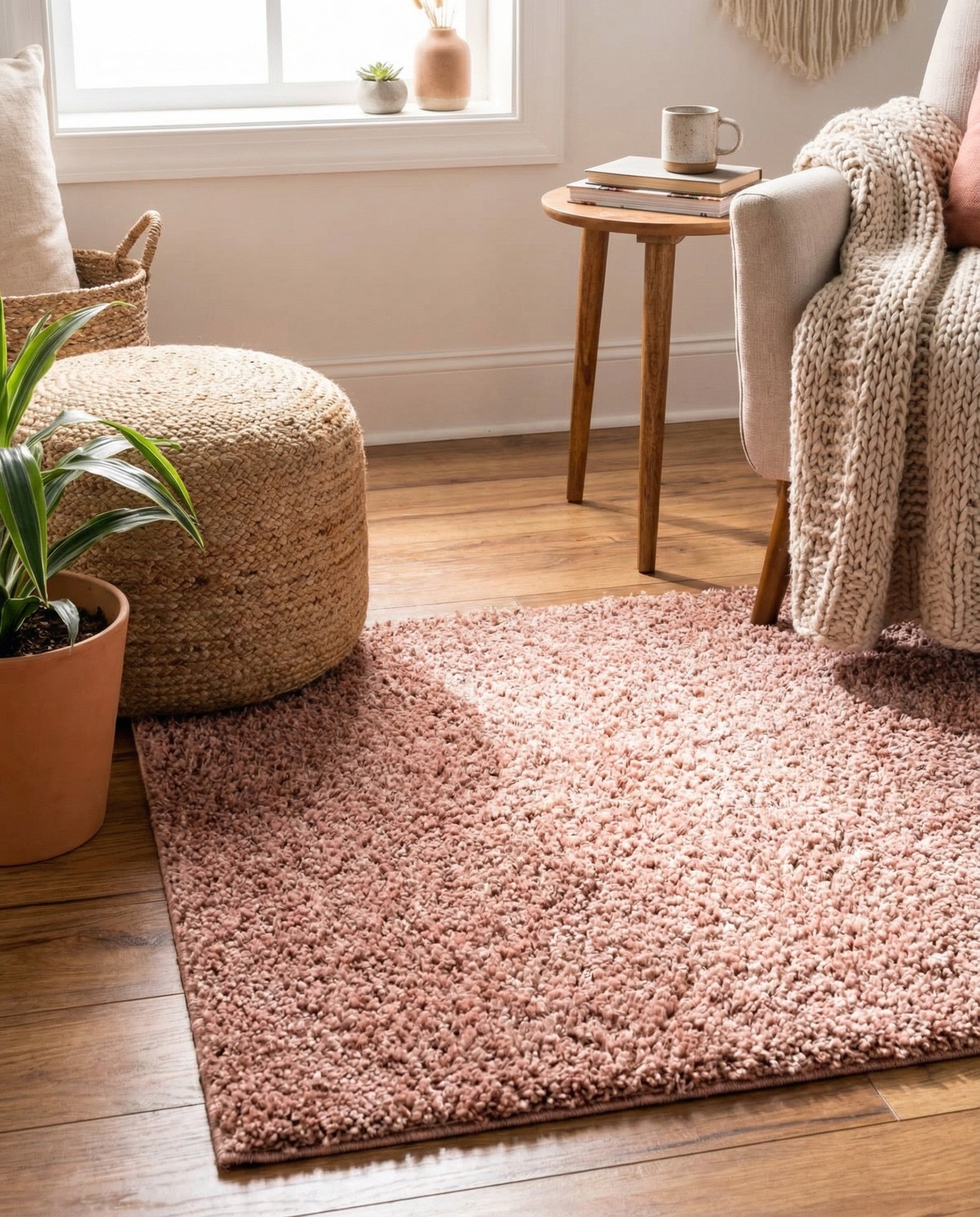  1' 4 x 1' 4 Jill Zarin Shaggy Chic Sample Rug