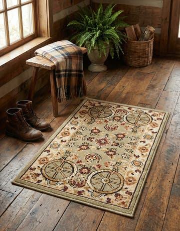 Green Pioneer Rug