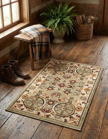 Green Pioneer Rug