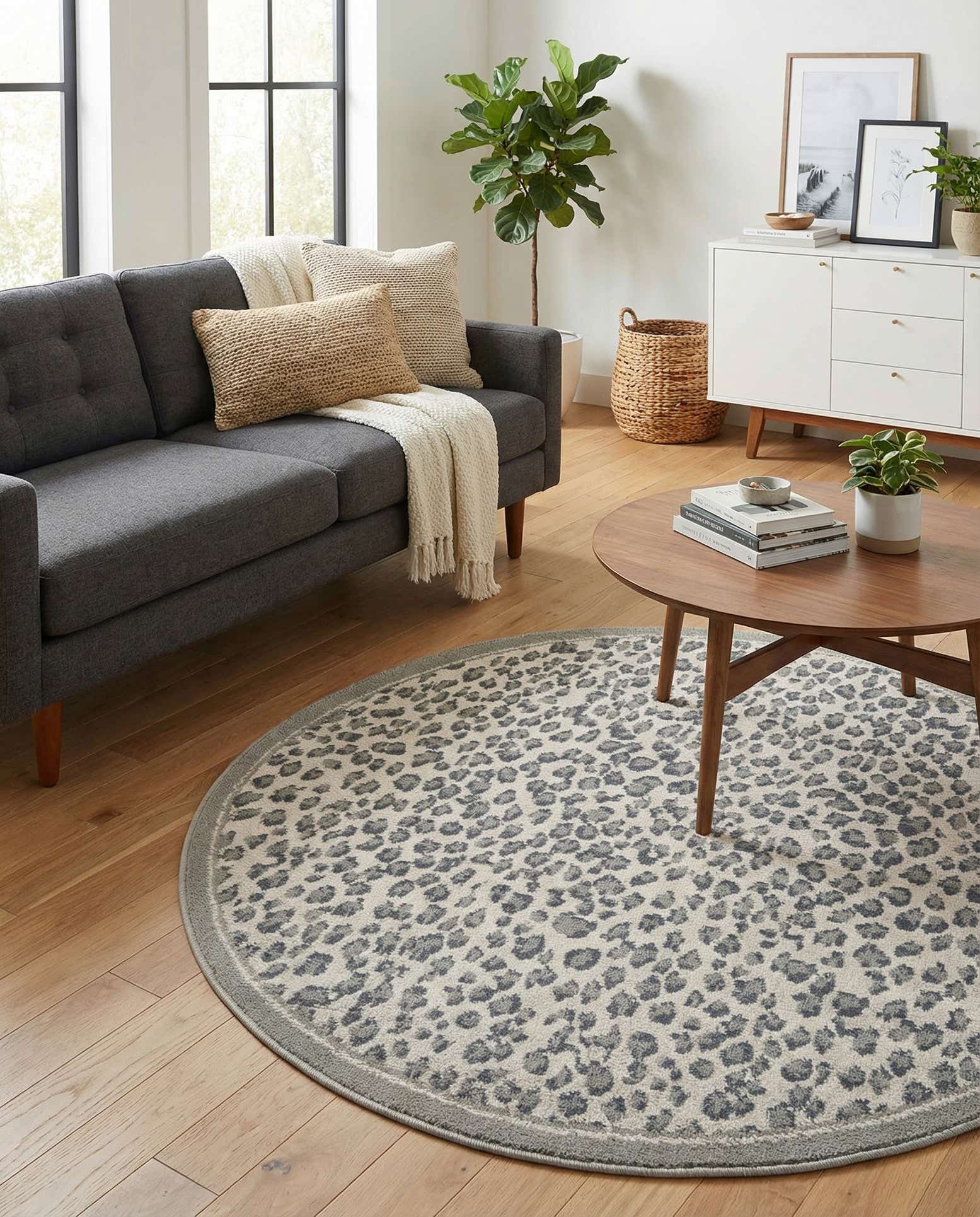 4' x 4' Savannah Round Rug