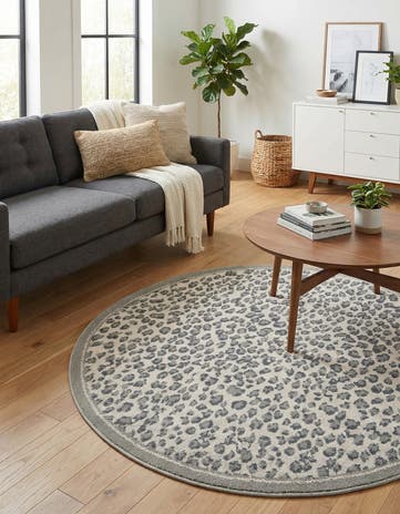 4' x 4' Savannah Round Rug