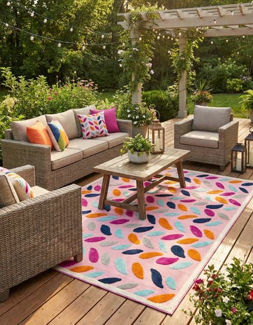 7' x 10' Easy-Clean Aruba Indoor / Outdoor Rug
