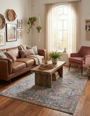 6' x 9' Washable Nostalgia Rug