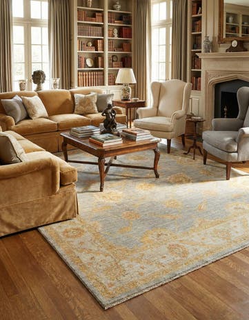 5' 9 x 7' 9 Kaizar Wool Rug