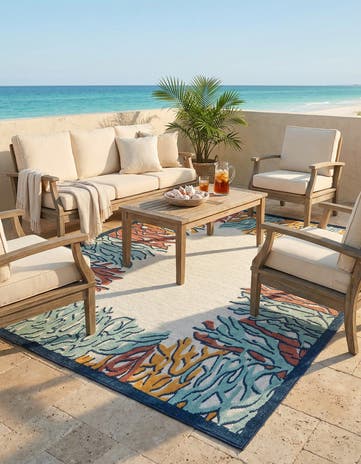 Easy-Clean Belize Indoor / Outdoor Rug