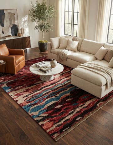 8' 2 x 9' 11 Hand Knotted Darya Wool Rug