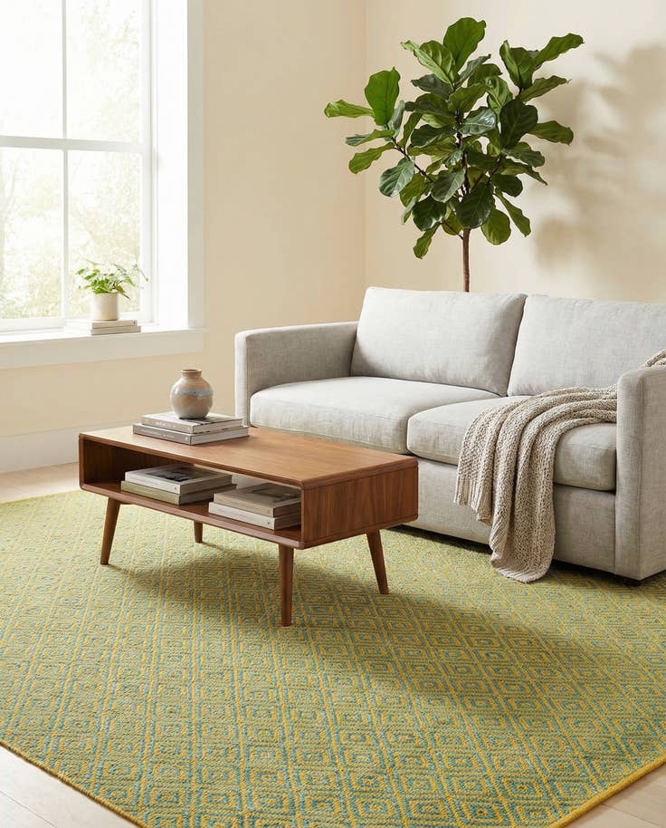 Detail image of 9' x 12' Easy-Clean Jill Zarin Costa Rica Indoor / Outdoor Rug