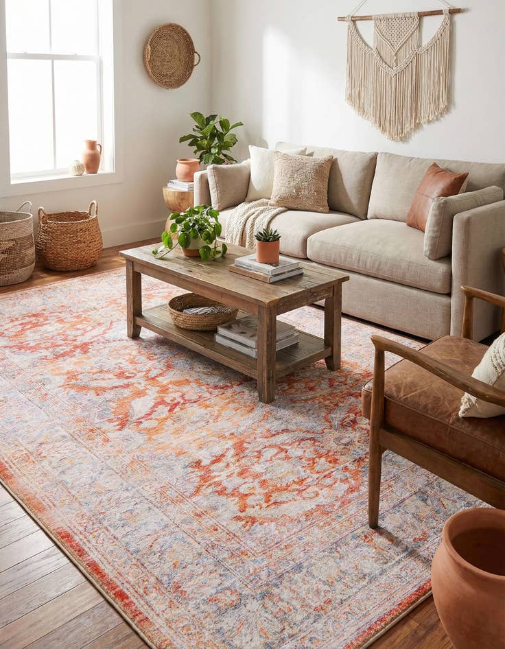 Detail image of  5' x 8' Timeless Rug