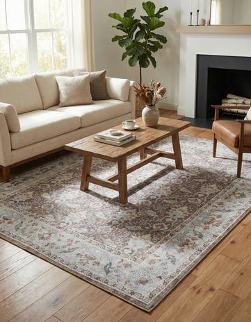 7' 10 x 10' Washable Timeless Rug