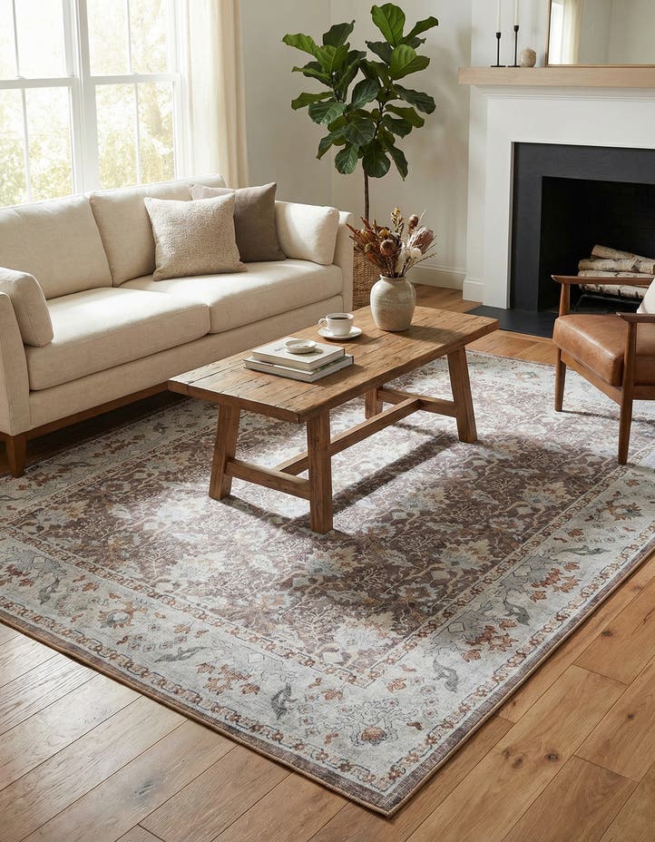 7' 10 x 10' Washable Timeless Rug