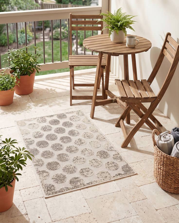 Detail image of 2' x 3' Easy-Clean Sabrina Soto Indoor / Outdoor Rug