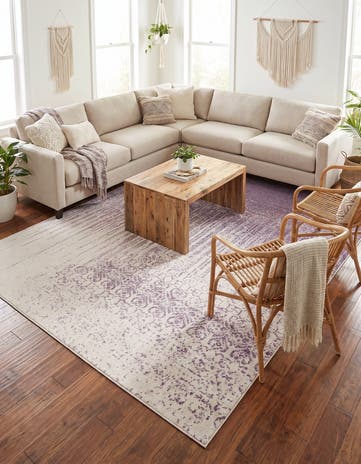 Purple Loft Rug