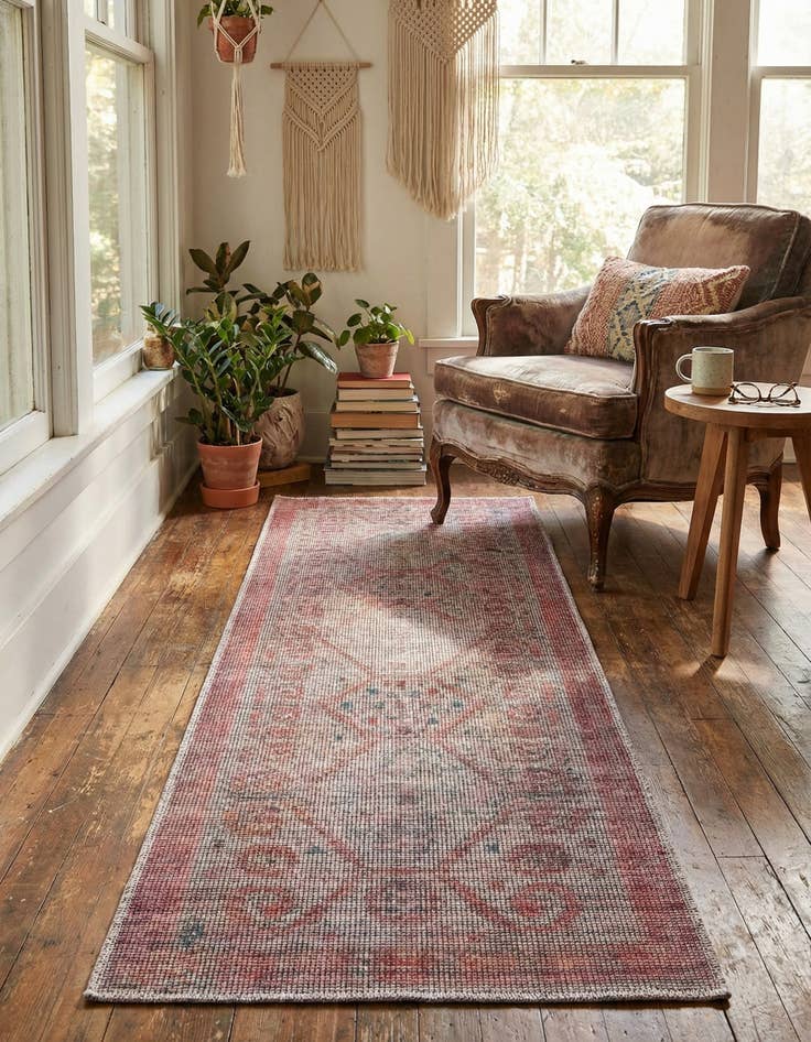 Detail image of 2' x 6' Washable Sisu Runner Rug