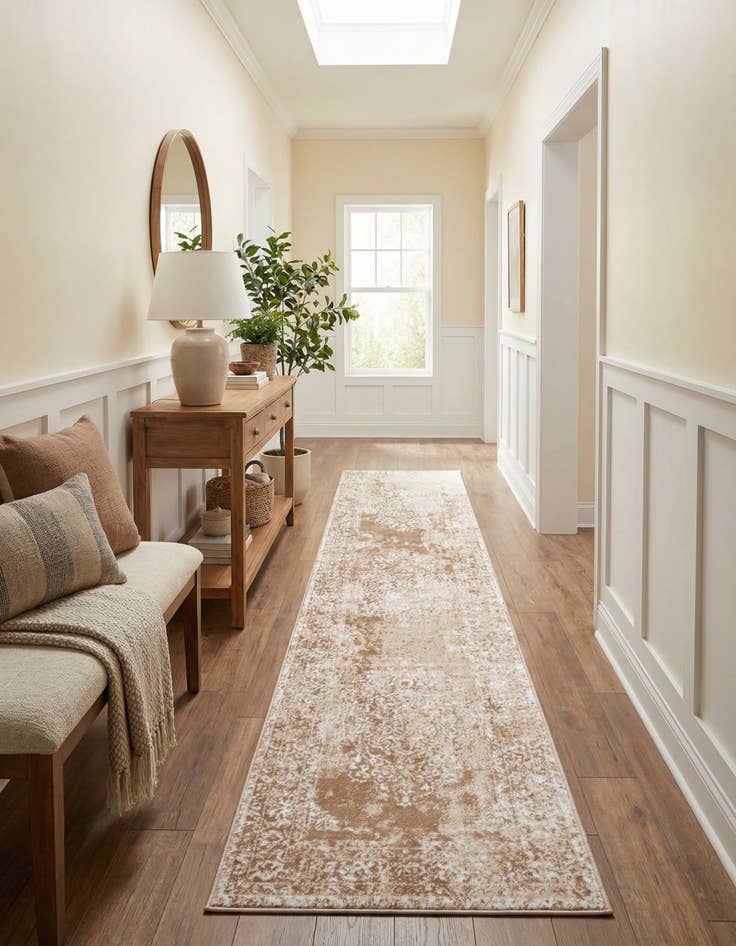 Detail image of  2' 7 x 12' Oxford Runner Rug