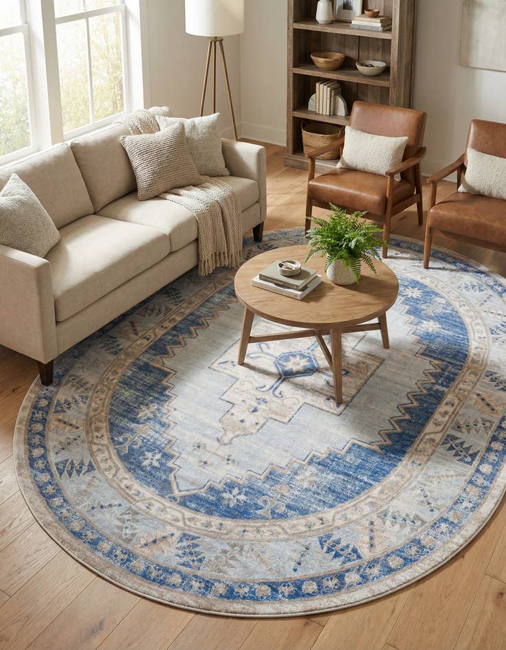 Detail image of 8' x 10' Whitney Oval Rug