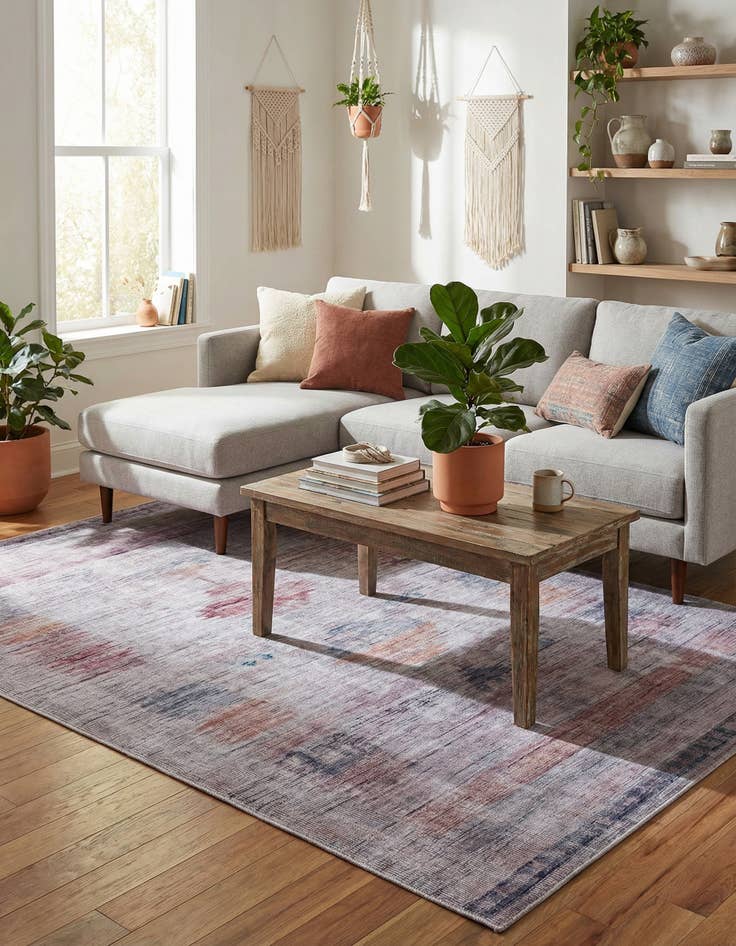 Detail image of 6' x 9'  Washable Sisu Rug