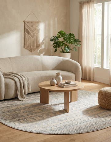 7' 10 x 7' 10 Arlo Round Rug
