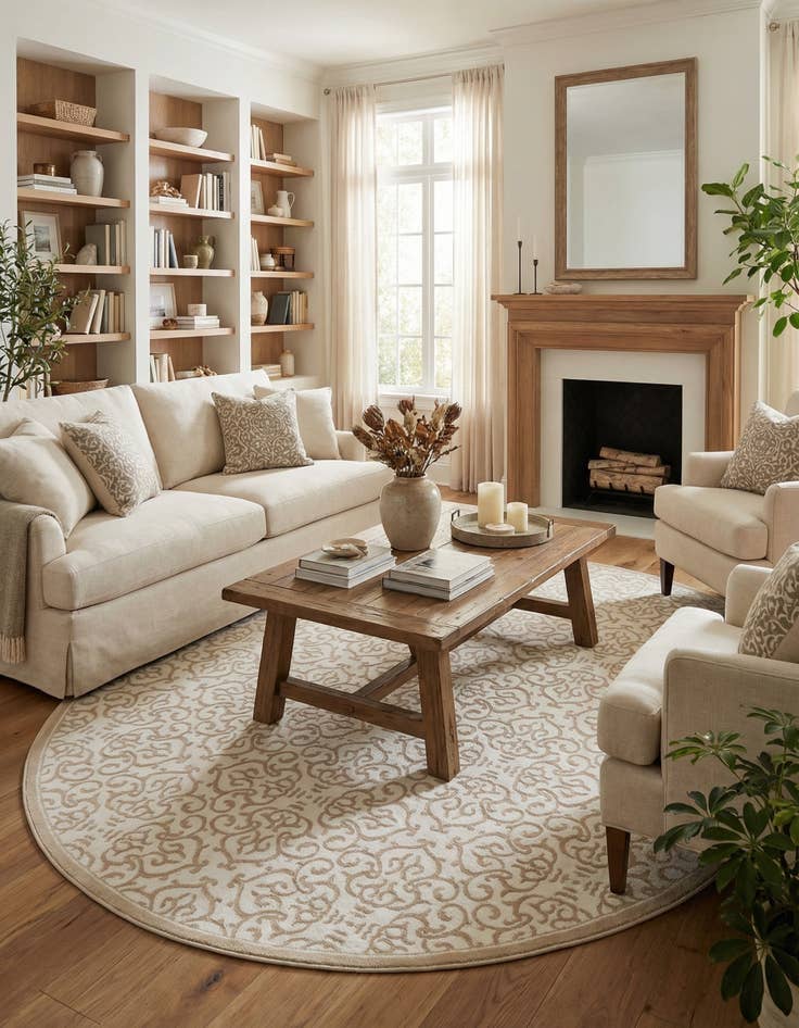 Detail image of 7' 10 x 10' Himalaya Oval Rug