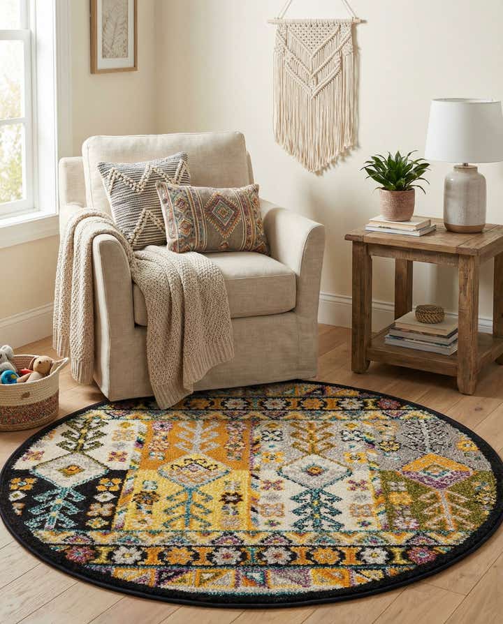 3' x 3' Madeline Round Rug