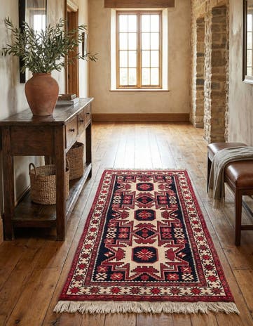 3' 3 x 6' Hand Knotted Anatolian Oriental Wool Runner Rug