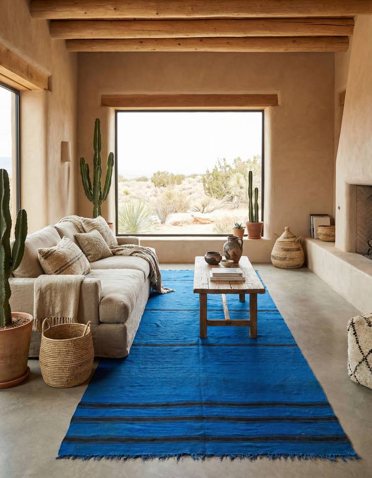 Detail image of 5' 5 x 14' 8  Hand Knotted Moroccan Oriental Wool Runner Rug