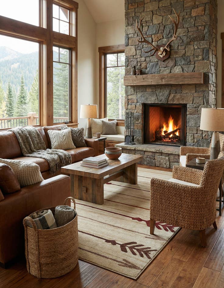 Detail image of 9' x 12' Harvest Rug