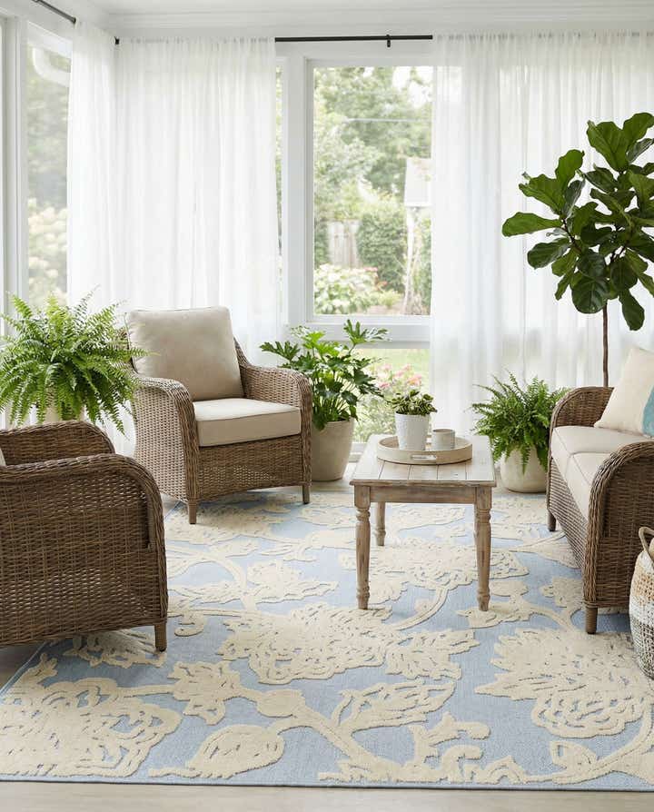 6' x 9' Easy-Clean Aruba Indoor / Outdoor Rug