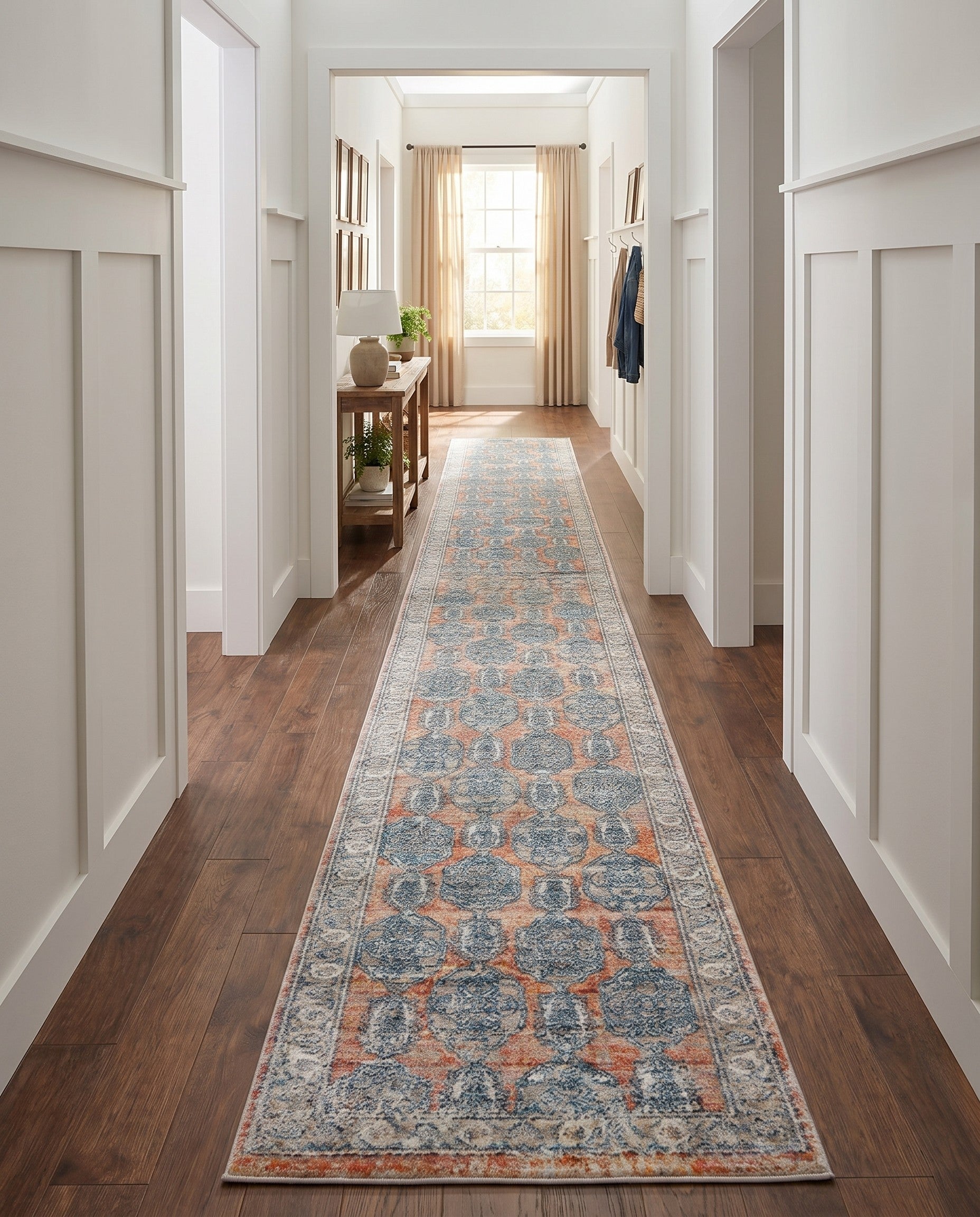 Brick Red Lola Runner Rug