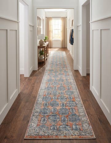 Brick Red Lola Runner Rug
