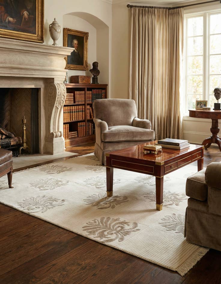 Detail image of  3' 11 x 5' 11 Darya Rug