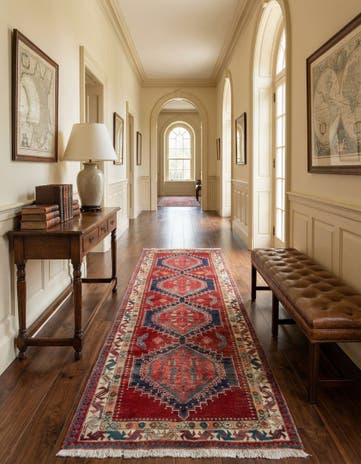 3' 8 x 10' 8 Sarab Wool Runner Rug